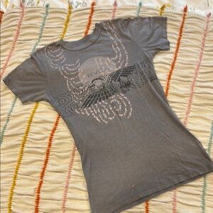 RVCA Charcoal Graphic Tee